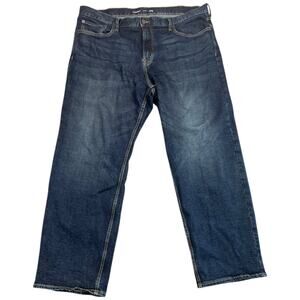 Old Navy Loose Fit Jeans 42x32 Dark Wash Built In Flex Men’s Denim Pants